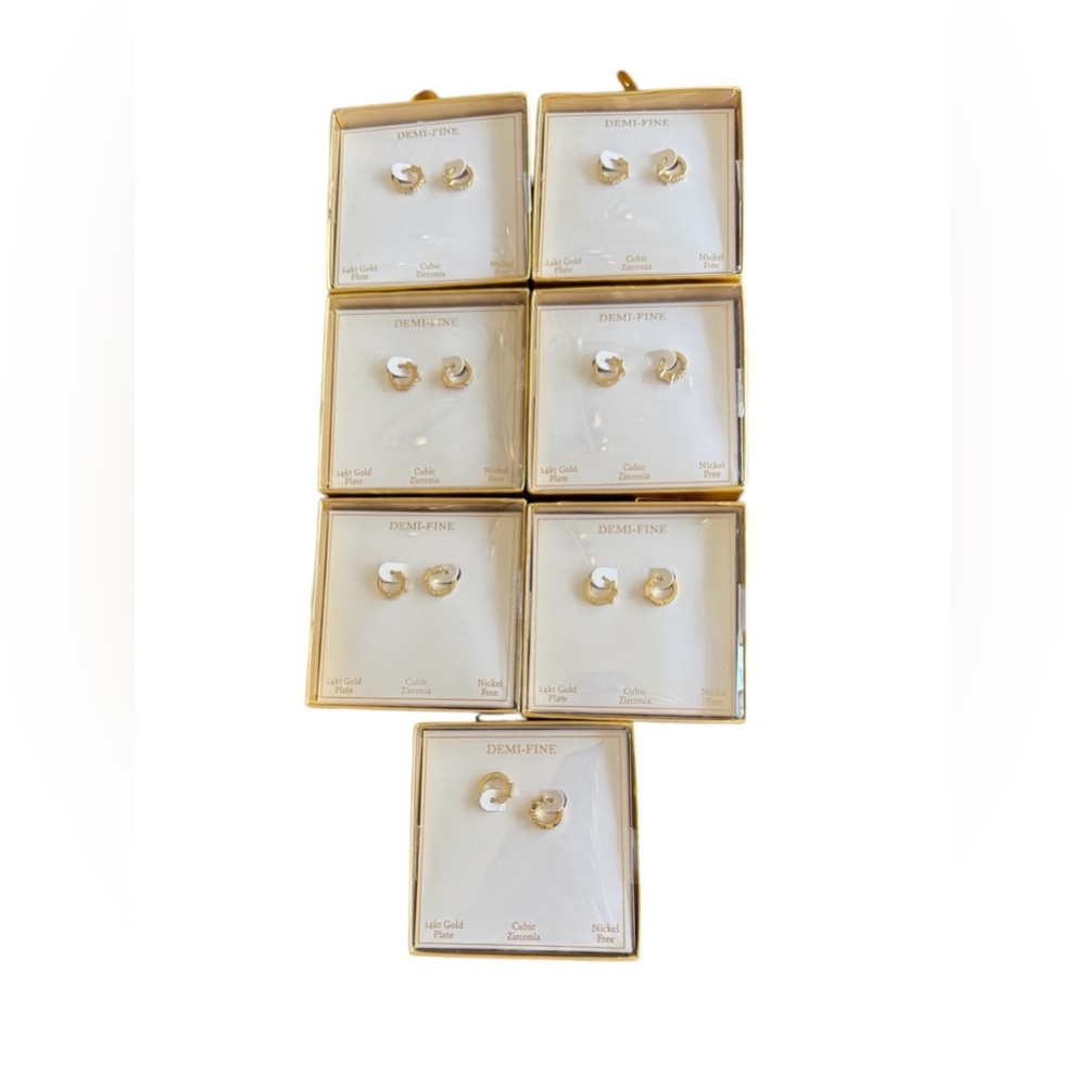 Gold Plated Earrings Sets